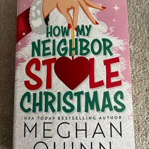 Festive Pink and Red Christmas Book by